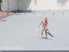 Superman Clarke Kent fucks Lana Smalls in sexy lingerie and stockings.