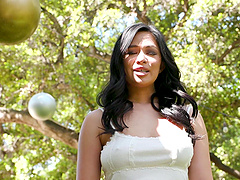 Charles Dera and Scarlett Alexis in hardcore anal action