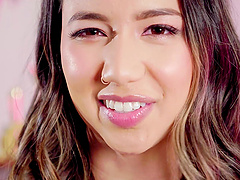 The couple, Kimora Quin and Zane Walker, enjoys passionate bareback sex.