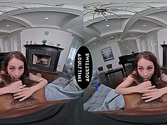 Isiah Maxwell and Maddy May enjoy passionate interracial action with impressive intensity.