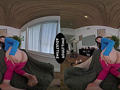 Nathan Bronson and stunning Lexi Luna in a steamy, intense scene.