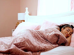 Hot latina Vanessa Sky fingering with Pristine Edge