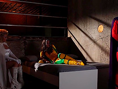 Tom Byron and Jeanie Marie Sullivan in a threesome adventure