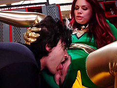 Redhead woman fucked in cowgirl and doggystyle by her boyfriend