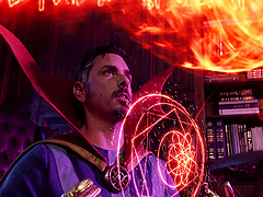 Ryan Driller and Kenzie Taylor in a steamy parody scene