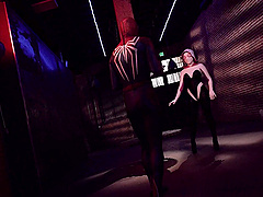 Couple Blake Blossom and Tyler Cruise enjoy clothed sex