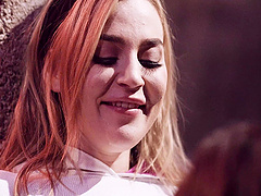 Couple Blake Blossom and Tyler Cruise enjoy clothed sex