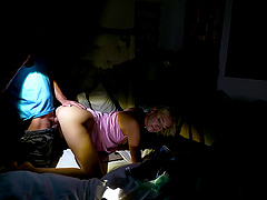 Peter Fitzwell and Skyler Storm enjoy passionate, bareback sex