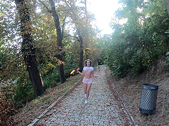 Alexis Crystal enjoys a romantic evening with her boyfriend