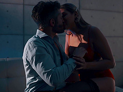 A couple enjoys intimate moments with Mike Mancini and Gizelle Blanco.