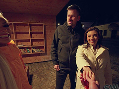 Czech casting with Charlie Dean and stunning latinas