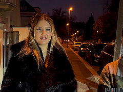 Hot blondie Baby Coco fucks with her husband’s friend Steve Q