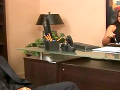 Stunning Mia Lelani sucks and then rides big dick