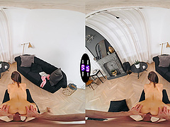 A nice couple enjoys sex in all positions, from reverse cowgirl to missionary