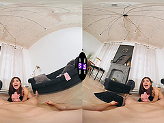 A nice couple enjoys sex in all positions, from reverse cowgirl to missionary