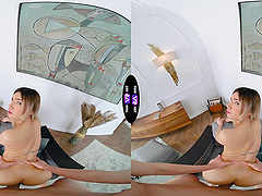 A couple has sex in all positions, from missionary to reverse cowgirl