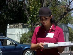 Markus Dupree and Gina Valentina in hot ball licking action