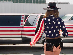 Alberto Blanco and Christy Canyon in sensual lingerie action