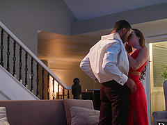 Abigail Mac gets her pussy eaten and smashed by a huge black cock