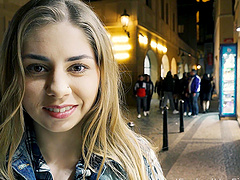 A couple has a sensual sex session with Julia Red