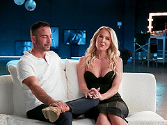 Hollywood Cash and Andi Avalon in hot interracial action