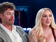 Jax Slayher and Brianna Coppage in hot backstage action