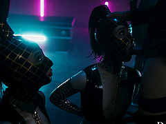 Small Hands and Joanna Angel in a hot ffm threesome with Evelyn Claire