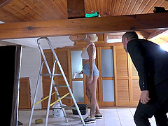 Gigi Patsy gets her asshole spanked and face fucked