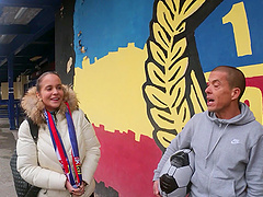 Bald pussy foursome with Jennifer Mendez and more