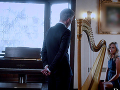 Addie Andrews rides Mick Blue in reverse cowgirl