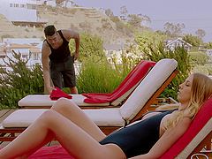 Xander Corvus fucked Chloe Scott in cowgirl and reverse cowgirl