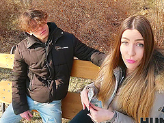 Marica Chanelle gets her bald pussy railed in pov