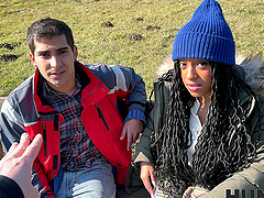 Couple fucked in the car by Vicky Menage