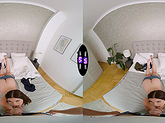 Bald hung in hardcore action with a stunning hungarian brunette Brill Angel