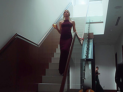 The couple has an intense interracial sex session with a big black cock