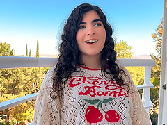 Brunette latina in reverse cowgirl pov with a nice ass, Alex Jett and Nikki Slick