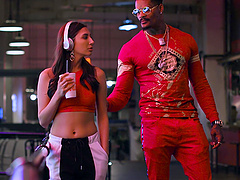 Jason Luv pushed bbc into the tight asshole of Gianna Dior in intense interracial action.