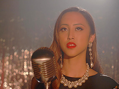 Alexia Anders gets her asian pussy railed by bbc in lingerie.