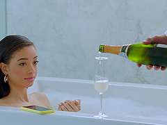 The couple, Scarlett Bloom and Johnny Sins, enjoys passionate and sensual sex every day.