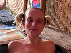 Mark Pirson fucked the girl with a lollipop in her mouth