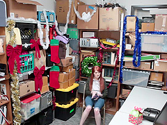 Redhead beauty Krystal Orchid gets banged hard by her partner Marcus London in the office.