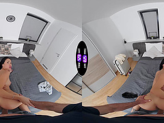 Teen Alyssa's juicy booty gets pounded in steamy positions