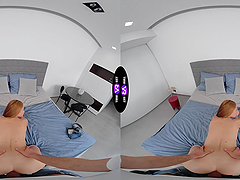 Redheaded Russian teen Lucianna loves getting fucked in every position