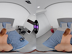 Redheaded Russian teen Lucianna loves getting fucked in every position