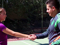 Kimber's succulent snatch savored by David in a toe-sucking frenzy