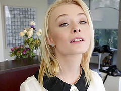 Blond bombshell Maddy Rose & Gavin Kane indulge in a steamy session of oral and wild positions