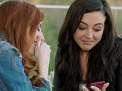 Naughty Maya and hunks indulge in a steamy FFM threesome with endless anal action