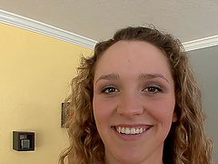 Blond bombshell April knight flaunts massive naturals