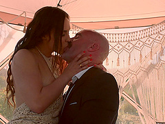 Dirty Charles plows Kelsi's tight holes in wild passion