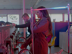 Big-titted Penny and hot stud Manuel heat up the sheets in a wild night of passion